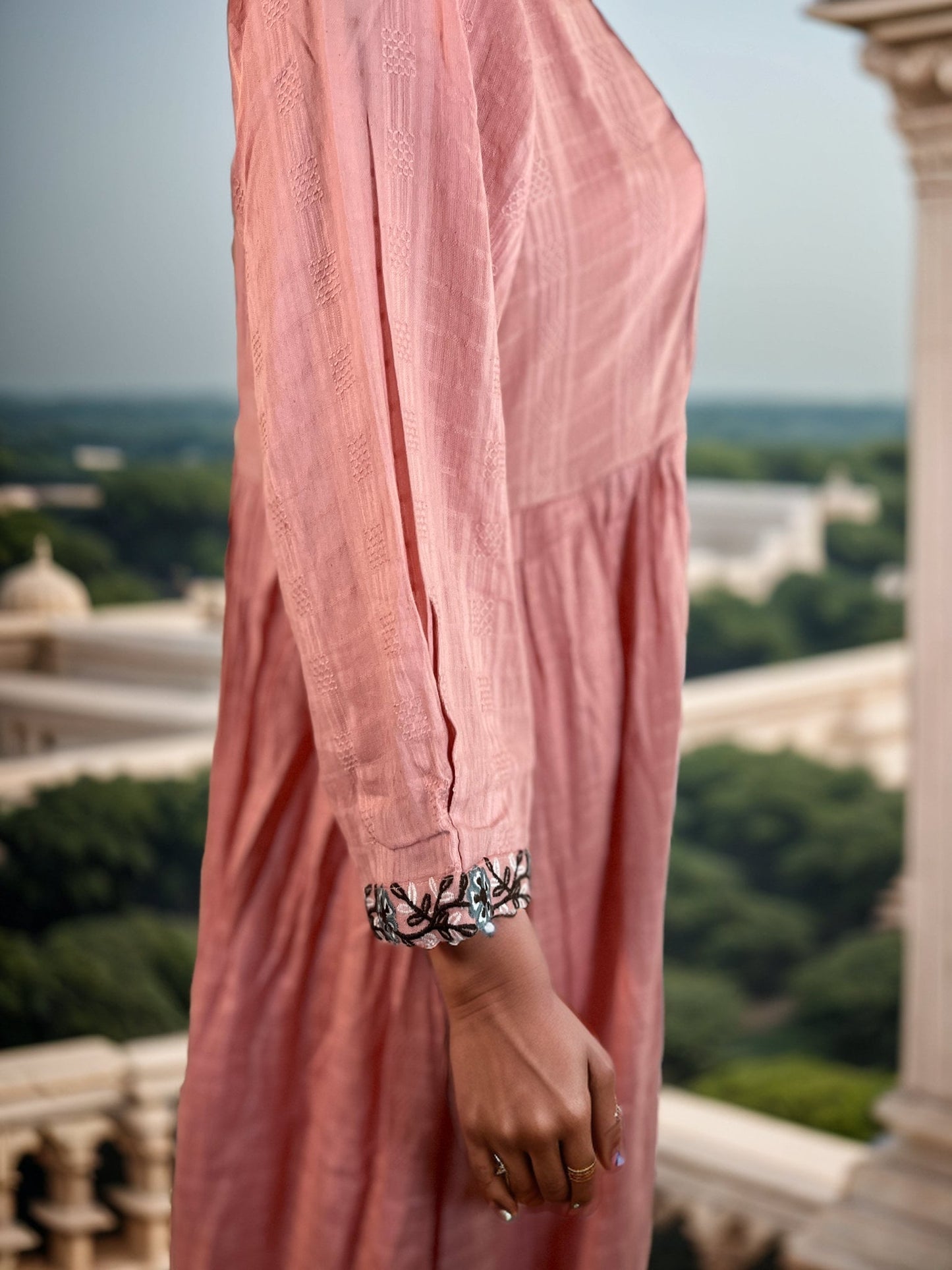 Gorgeous Cotton embroidered Maxi Dress