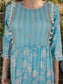 Blue Sky Cotton Tunic Dress