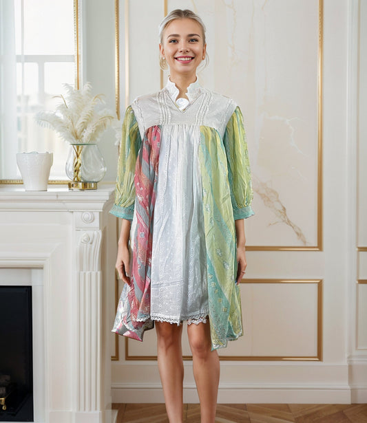 Floral Print A Line Tunic