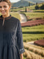 Graceful black Tunic with Embroidery